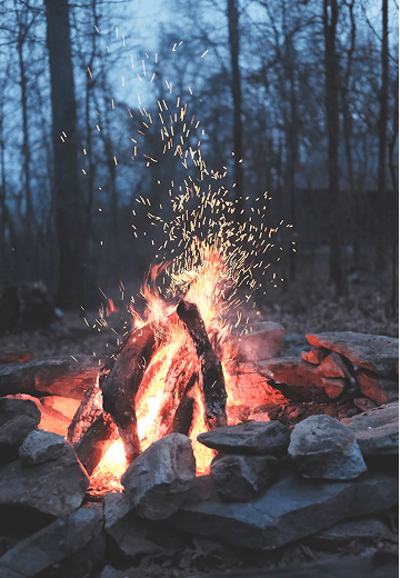 Winter Bonfire
